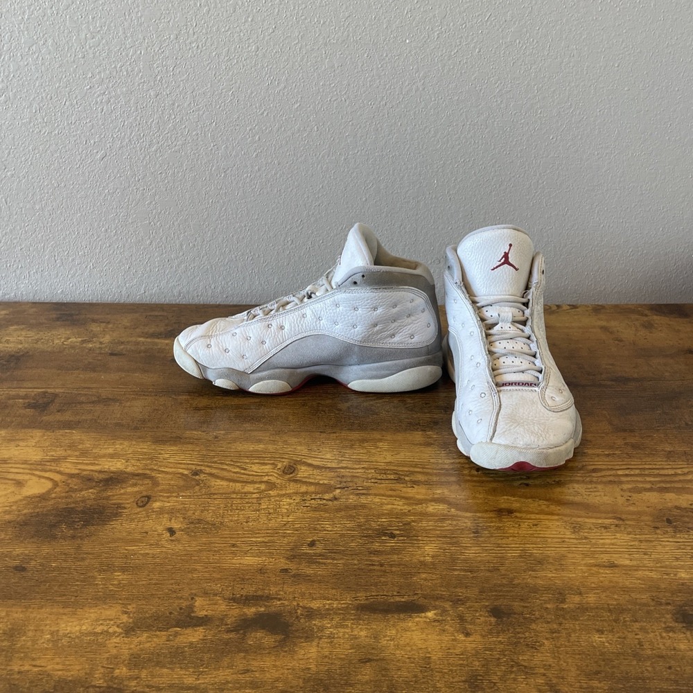 Air Jordan 13 Retro White Wolf Grey - Size 8 Mens (414571-160) - Picture 6 of 10